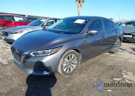 2020 Nissan Sentra Sv Xtronic Cvt z USA, uszkodzony, nr VIN 3N1AB8CV3LY284872